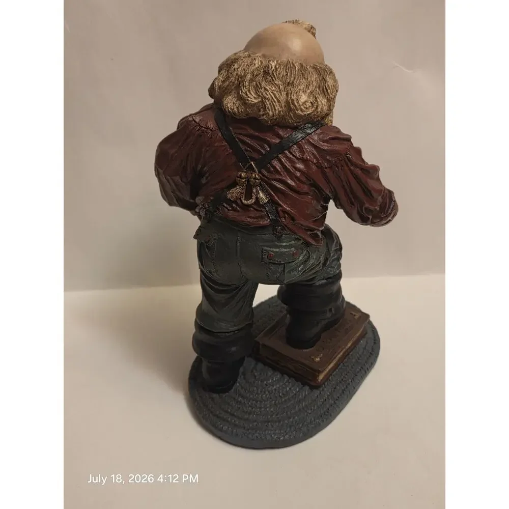 Goebel Mark Klaus Kollection Hand Painted Resin Santa Figurine Christmas